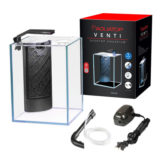 Aquatop Venti Professional Showcase Aquarium Kit 1ea-1,6 gal