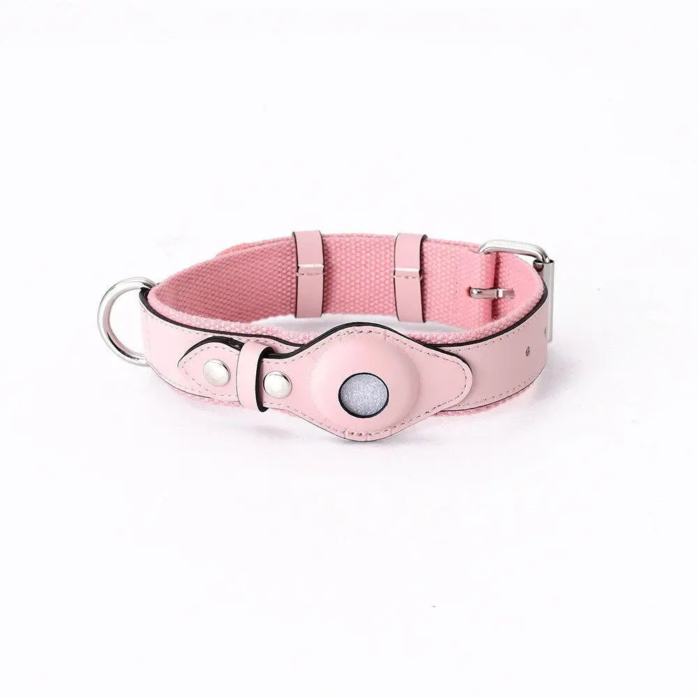 AirTag Leather Collar - Premium Quality & Design GROOMY